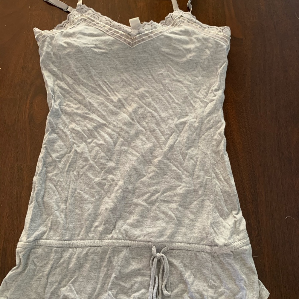 Aropostale-Grey tank top, decorative strapless